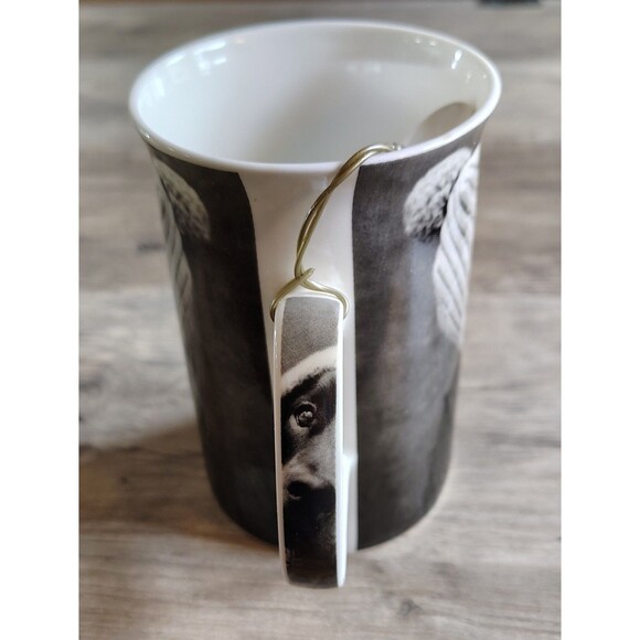 ND Exclusive Dog In Hat Mug With Attached Spoon Collectible Coffee Cup - Picture 4 of 7